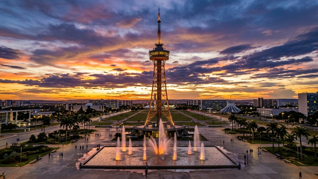 Com 224 metros de altura e vista privilegiada para o Eixo Monumental, a estrutura de 1967 é um dos marcos arquitetônicos mais icônicos e visitados da capital federal