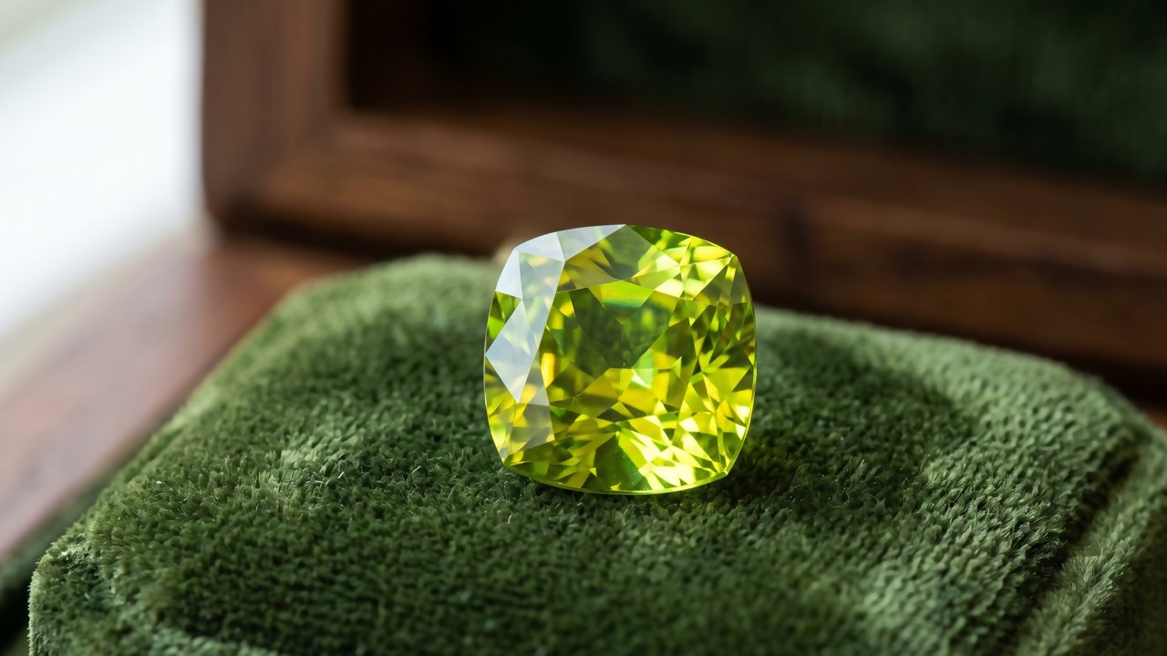 Esqueça a esmeralda, pois esta gema verde-amarela de 1944 só existe no Brasil e surge como um tesouro raro na alta joalheria