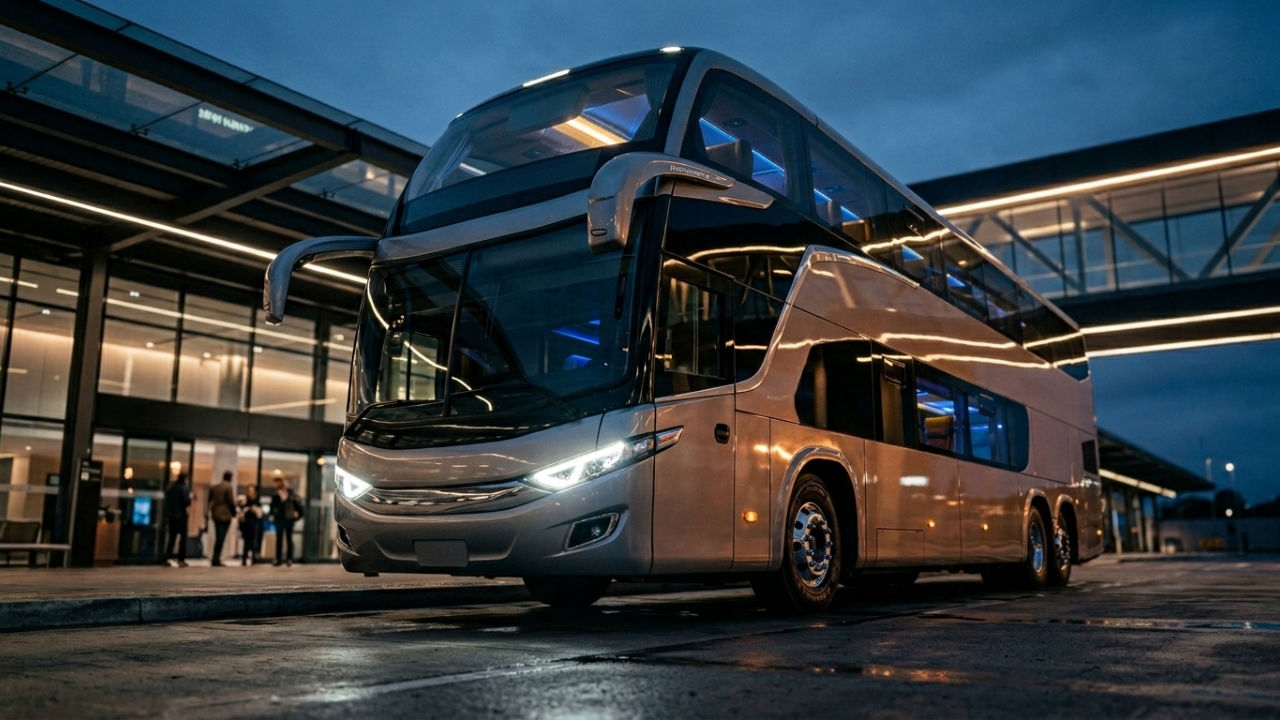 Com motor de 210 cavalos e manutenção que custa muito pouco, o ônibus de motor dianteiro mais vendido da história segue como o favorito das empresas de fretamento e turismo em 2026