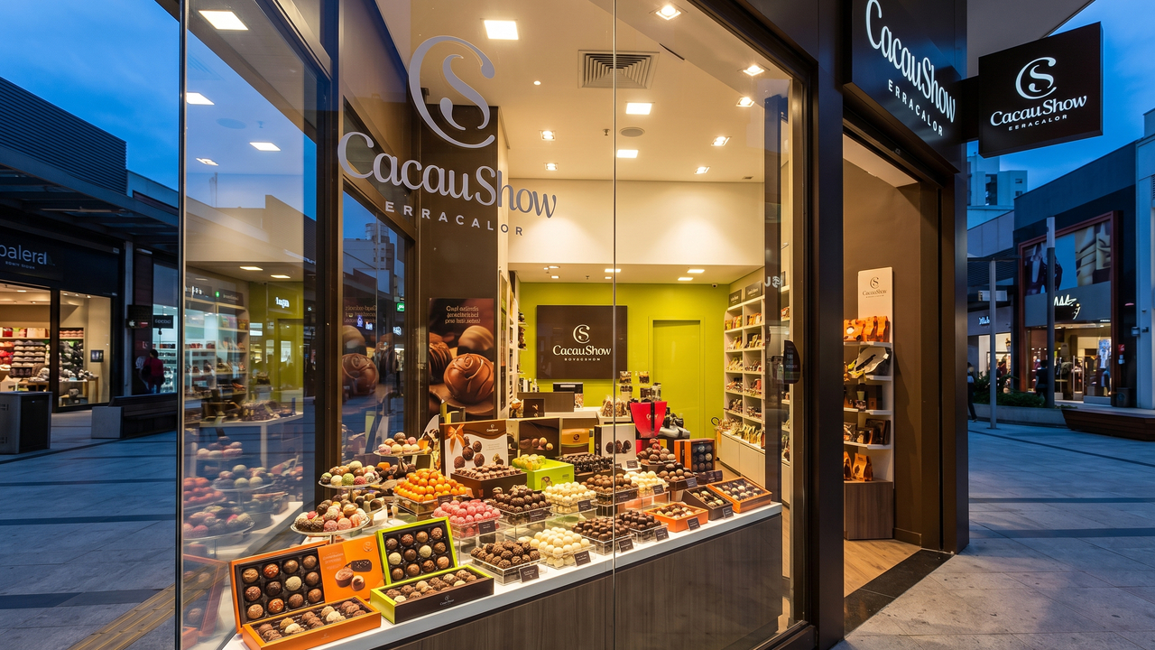 Fundada em 1988 por Alexandre Costa, a Cacau Show revolucionou o varejo ao produzir 40 mil toneladas de chocolate por ano em milhares de lojas