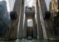 Com um desnível de 199 metros e três estágios, o elevador de Gupitan tornou-se a maior e mais complexa obra de engenharia hidráulica de toda a China