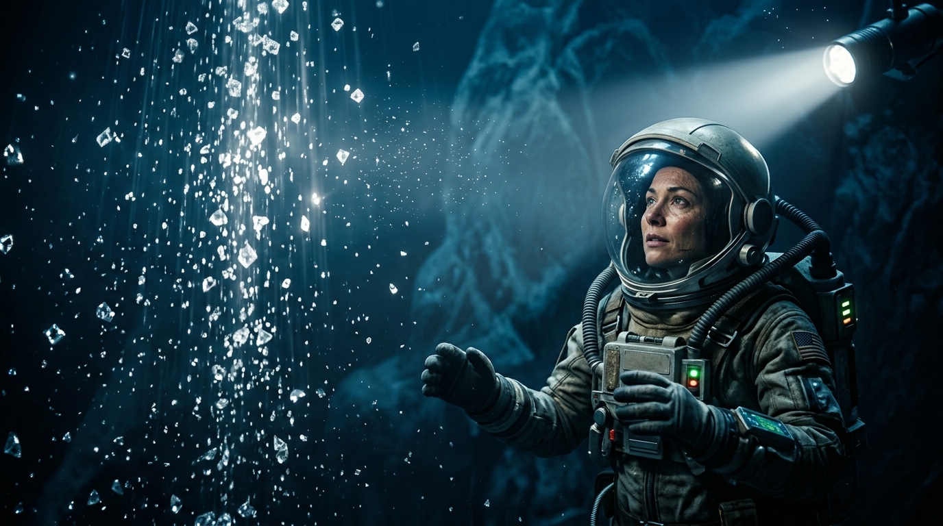 Cientistas simulam pressão de 10 mil atmosferas em laboratório e confirmam que o planeta Neptuno produz chuva de diamantes todos os dias do ano