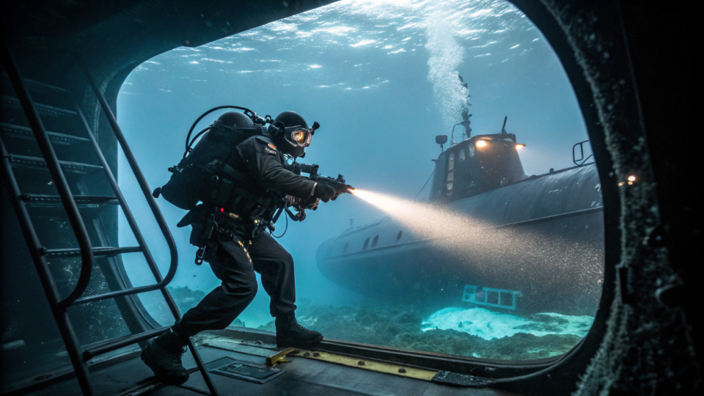 Como um submarino moderno consegue ficar meses escondido gerando o próprio oxigênio e água potável no fundo do mar