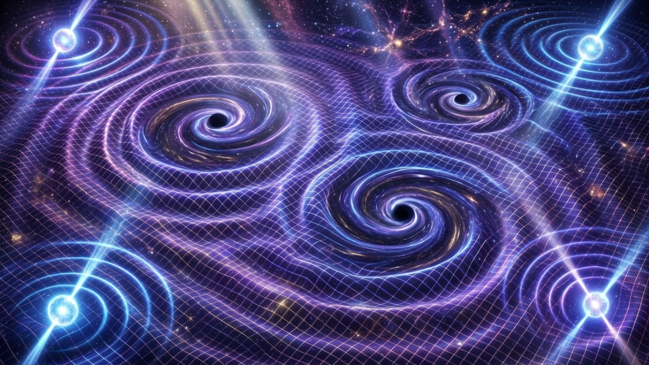 Após 15 anos de pesquisa, o NANOGrav confirmou que o universo inteiro emite um som assustador