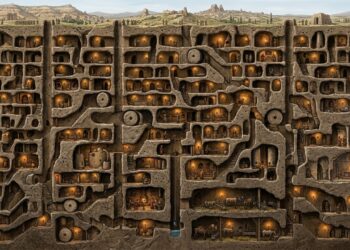 Abrigando 20 mil pessoas em 18 níveis subterrâneos, a cidade turca de 85 metros de profundidade funcionava como um bunker há 1.200 anos
