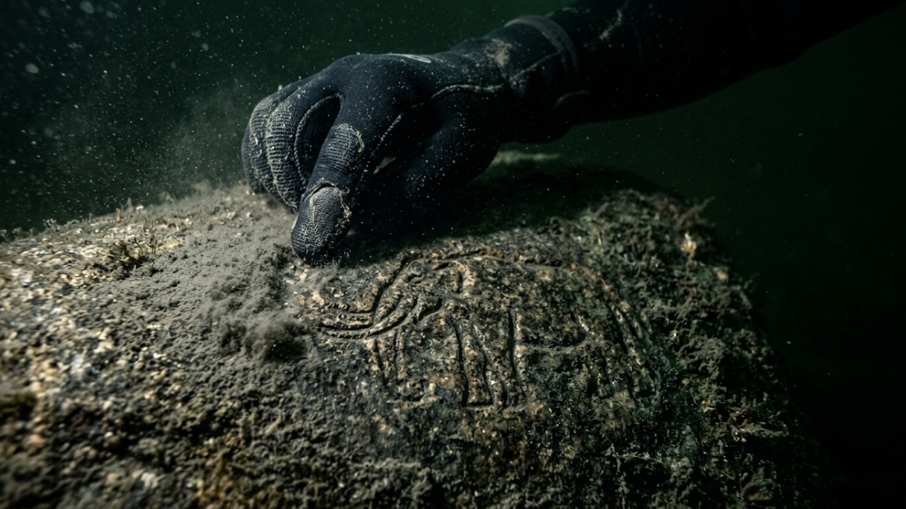 Escondido sob as águas de um lago gelado, o monumento circular de pedras gigantes revela que civilizações avançadas habitavam a América do Norte há mais de 9.000 anos