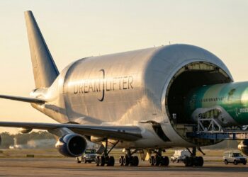 Há um avião que parece ter sido desenhado por alguém que nunca viu um avião antes