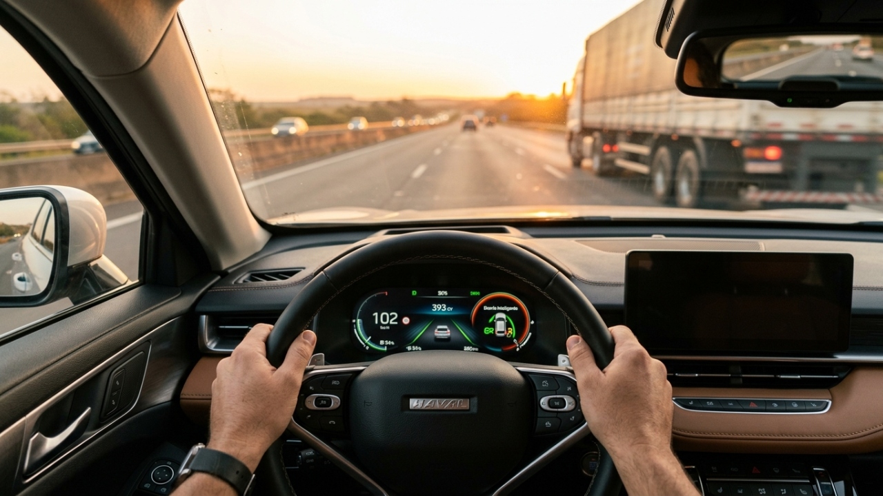 Capaz de rodar 170 km sem gastar uma gota de combustível, o SUV híbrido da GWM se tornou o modelo mais tecnológico fabricado no país com 393 cavalos de força