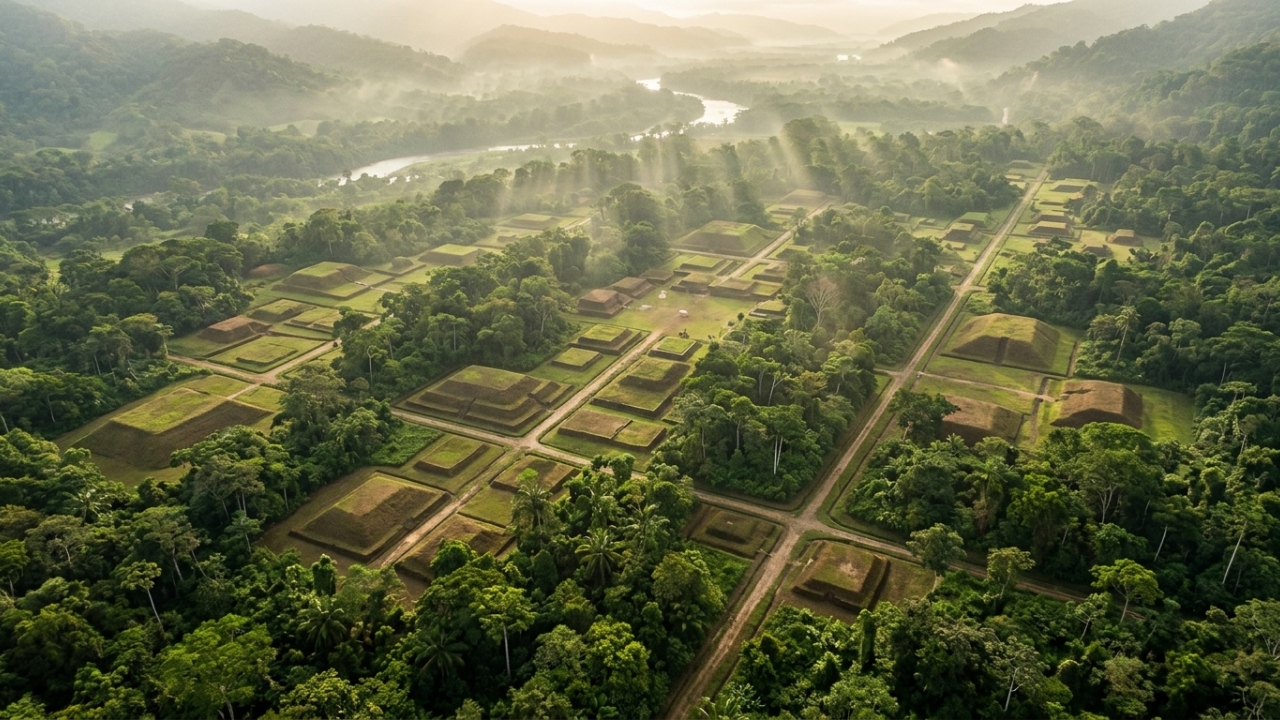 Escondida sob a vegetação densa da Amazônia, uma rede de 6.000 estruturas agrícolas revela que a floresta era muito mais habitada do que a ciência imaginava há décadas