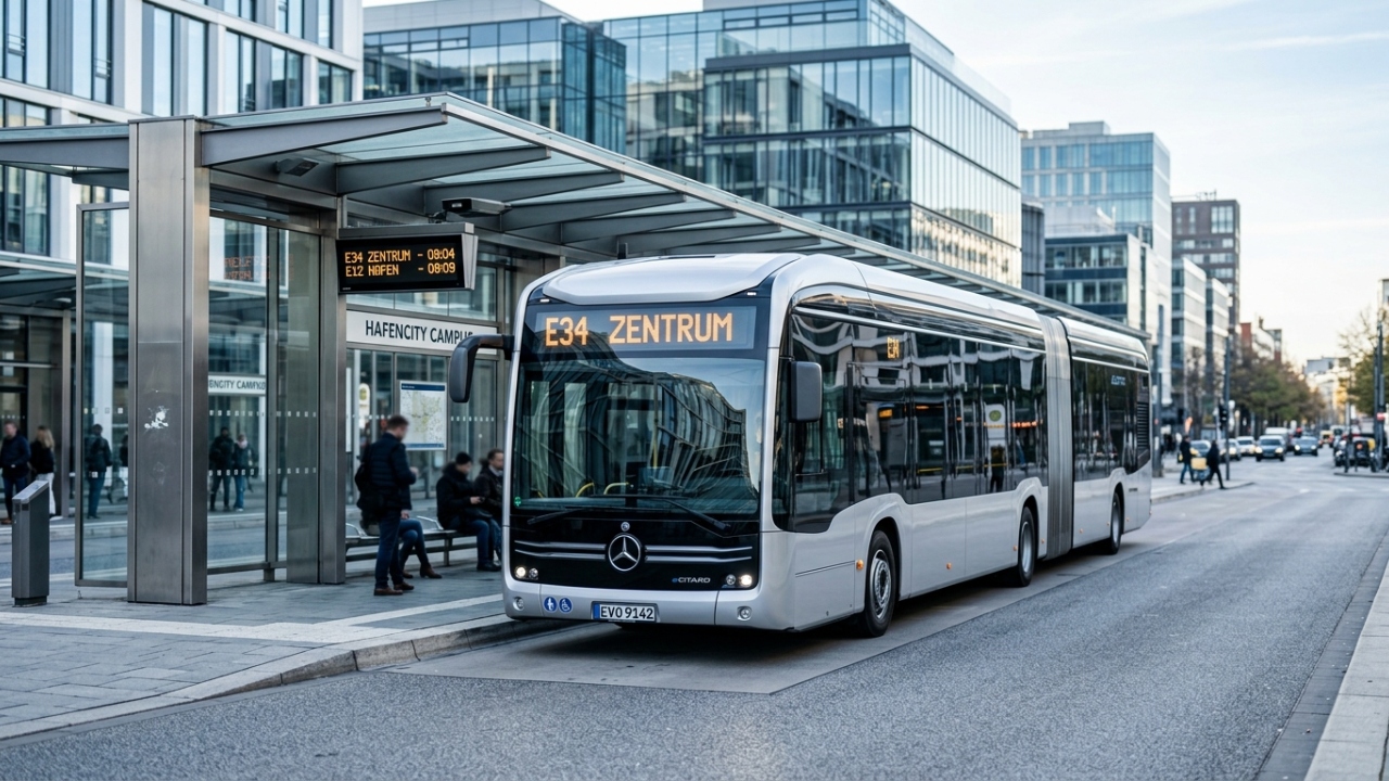 Equipado com baterias de 588 kWh e capacidade para 146 passageiros, o articulado elétrico que opera sem ruído garante a eficiência nas linhas urbanas