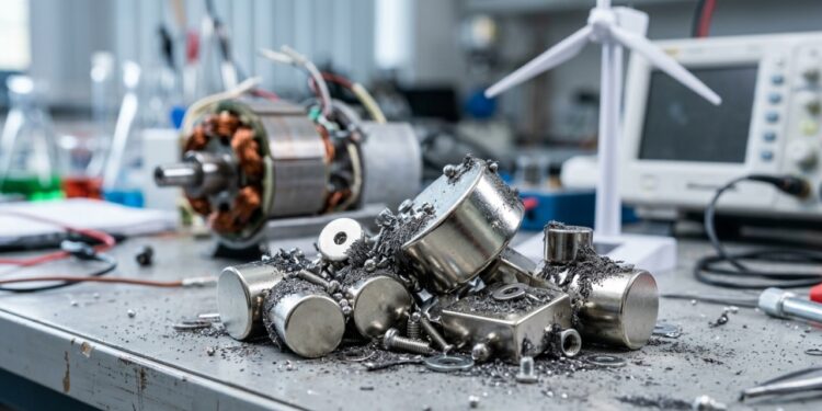 Esqueça o ferro, pois este metal raro cria os ímãs mais fortes do mundo sendo o coração magnético de turbinas eólicas e carros