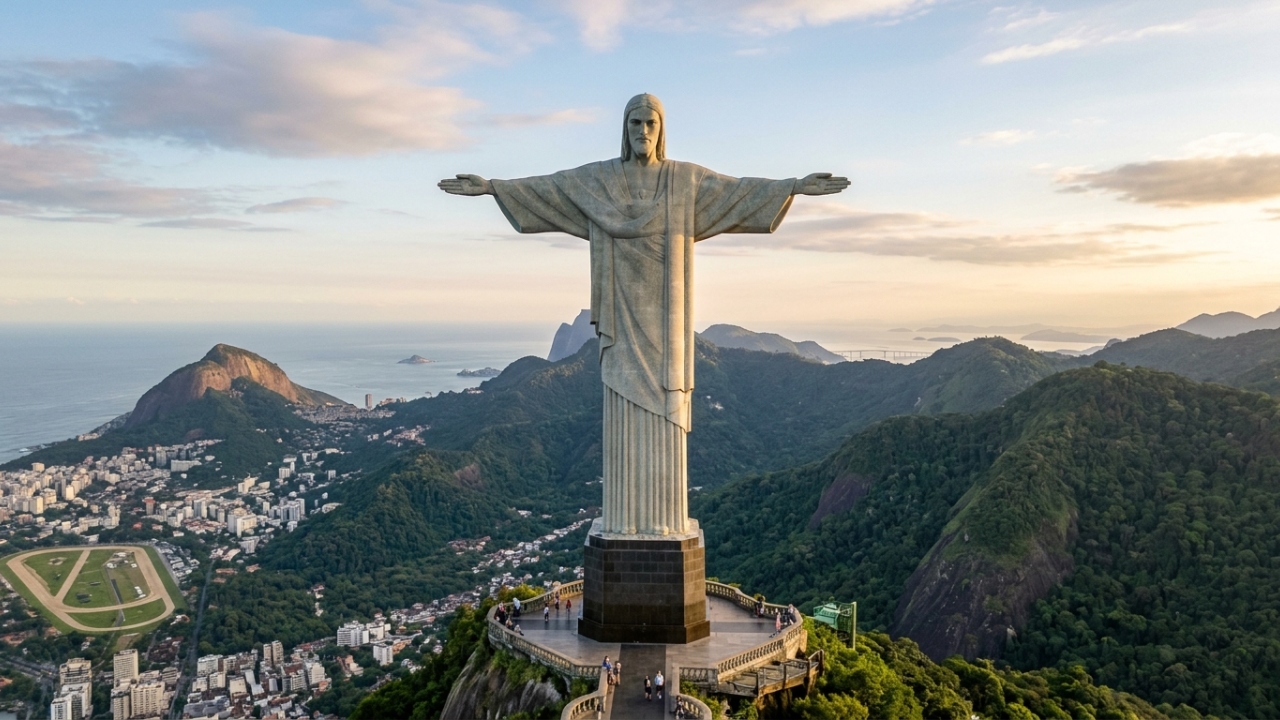 Com 38 metros de altura e braços abertos de 28 metros, o monumento em art déco virou o maior símbolo do Brasil e uma maravilha mundial