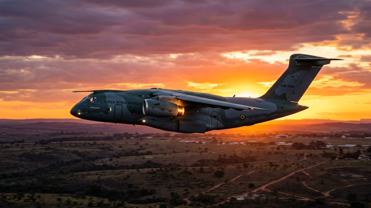 Com decolagem de até 87 toneladas e tecnologia fly-by-wire, o jato KC-390 Millennium tornou-se a maior e mais tecnológica aeronave militar do Brasil