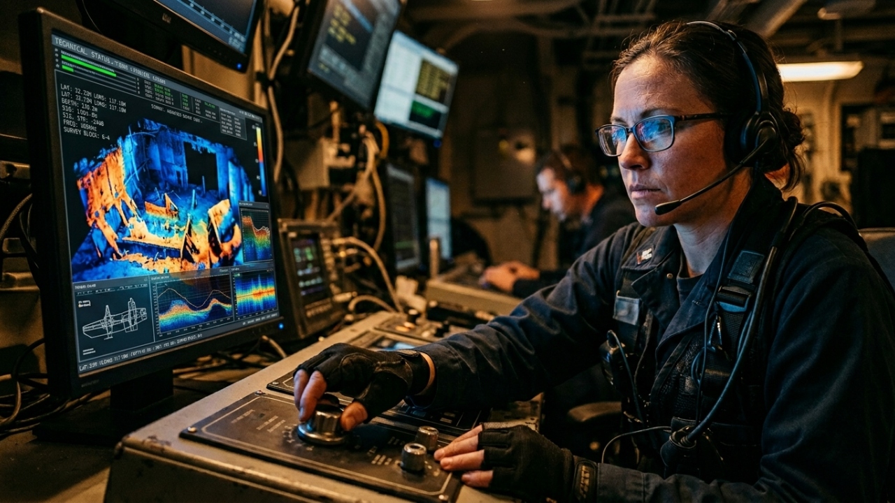 Submersível localiza porta-aviões afundado a 4.000 metros de profundidade e envia imagens de caças intactos que repousam no fundo do oceano Pacífico desde a grande guerra