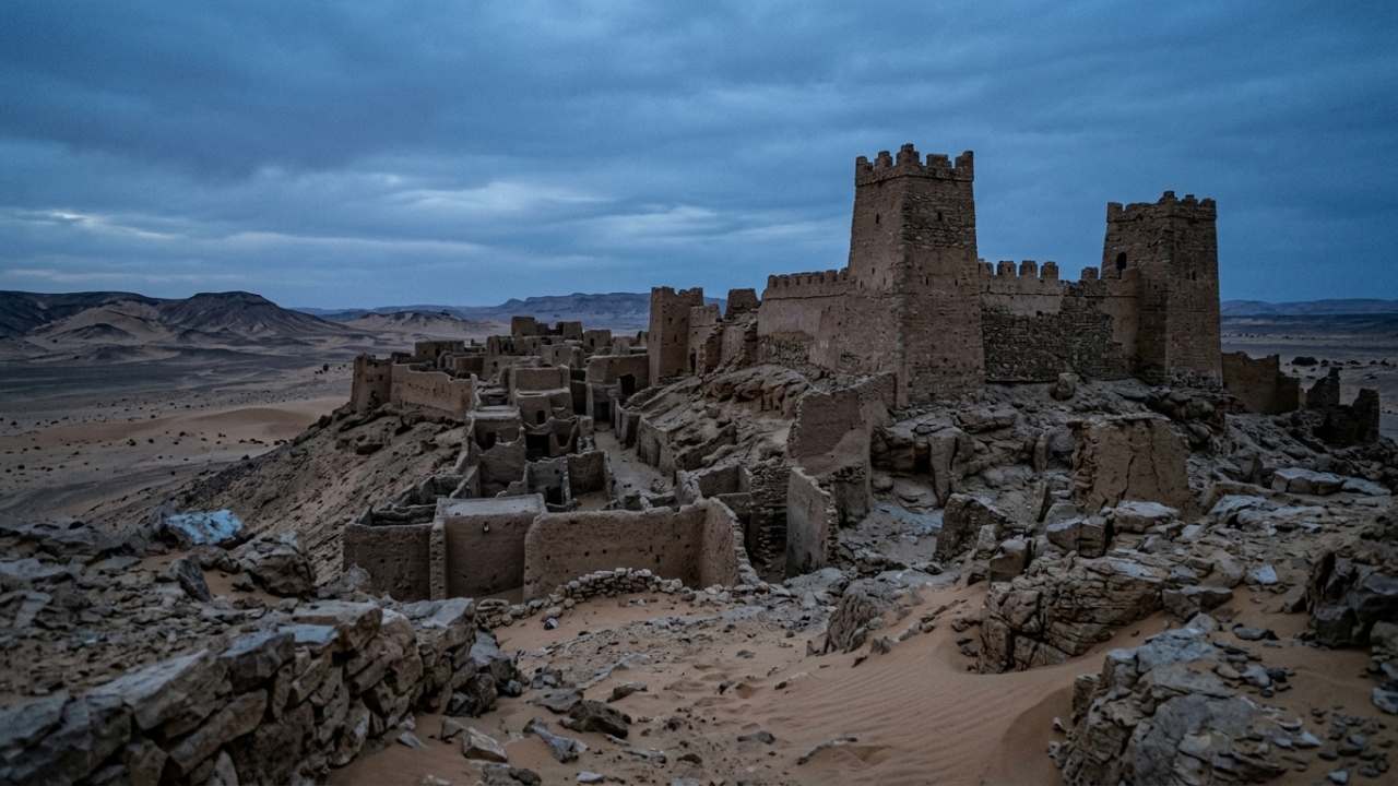 Mapeada por satélites no deserto do Saara, a rede de três fortalezas ocultas sob a areia prova a existência de um império perdido há 4.000 anos