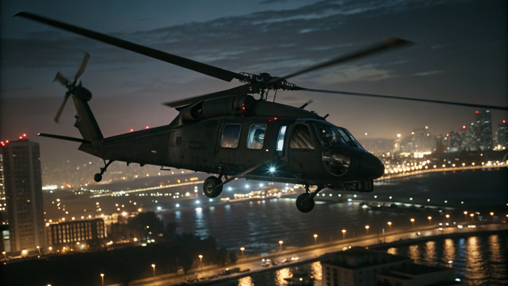 Este helicóptero atravessou fronteiras protegidas sem disparar um único alarme e o mundo só soube depois