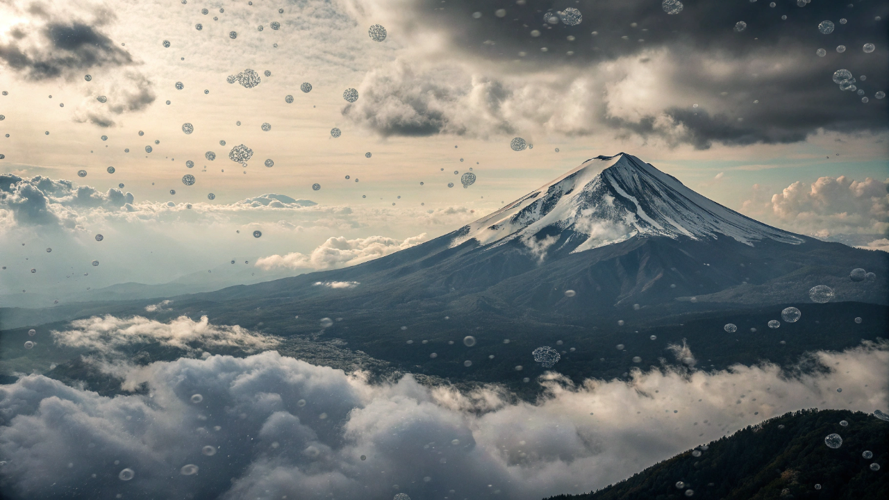 Estudo inédito mostra que micropartículas de plástico chegaram ao céu e ameaçam mudar a formação da chuva