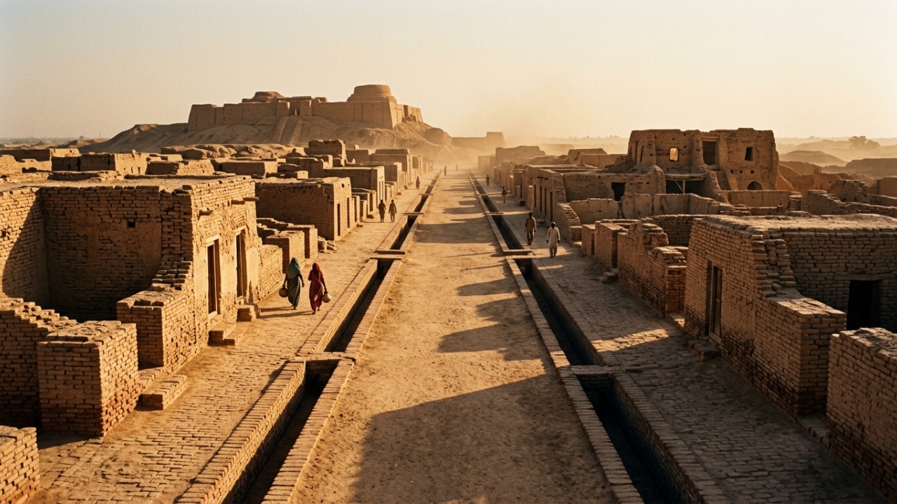 Com um sistema de esgoto planejado há 4.500 anos e banheiros privativos em quase todas as casas, a misteriosa metrópole do Paquistão desafia o conhecimento moderno