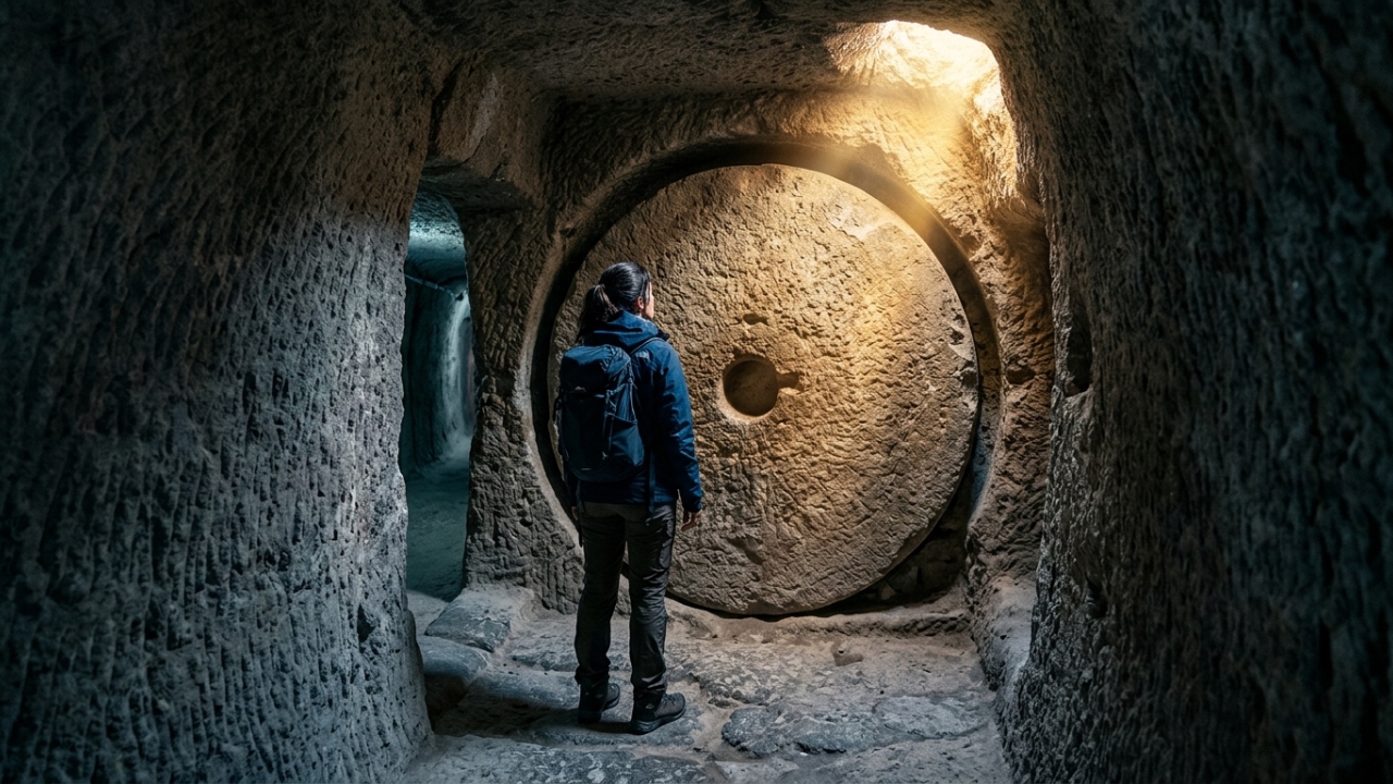 Estrada subterrânea com 18 níveis de profundidade na Turquia revela que 20 mil pessoas viviam escondidas sob a terra por diversos séculos