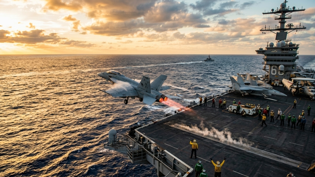 O jato de caça modernizado que domina os oceanos carregando mísseis inteligentes e pode reabastecer outras aeronaves de combate em pleno voo