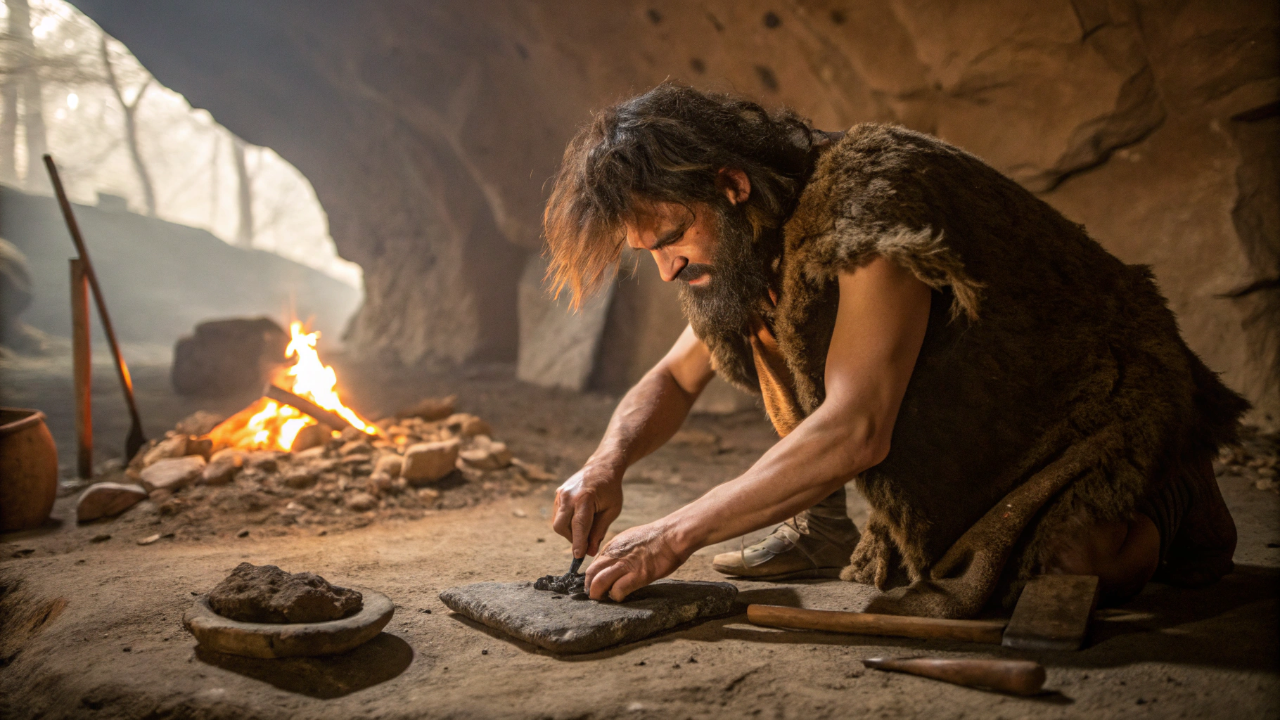 Ferramenta de 40 mil anos achada em caverna prova que homem de Neandertal era muito mais inteligente do que pensávamos