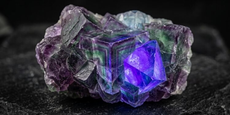 Esqueça a esmeralda e o rubi, pois este mineral exibe todas as cores e brilha sob luz UV, sendo a gema arco-íris da química