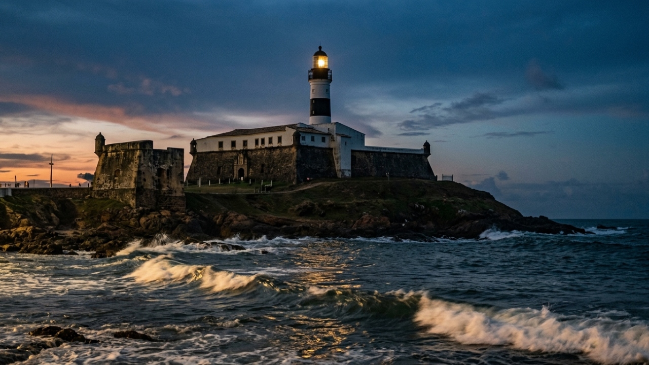 Com um forte datado de 1534 e um farol histórico, a fortaleza baiana surge como um recorde de longevidade e engenharia militar no Brasil