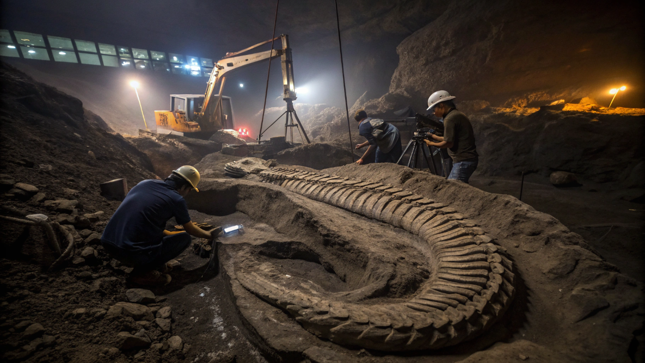 Fósseis achados na Índia revelam monstro de 15 metros que acaba de se tornar a maior cobra que já rastejou na Terra
