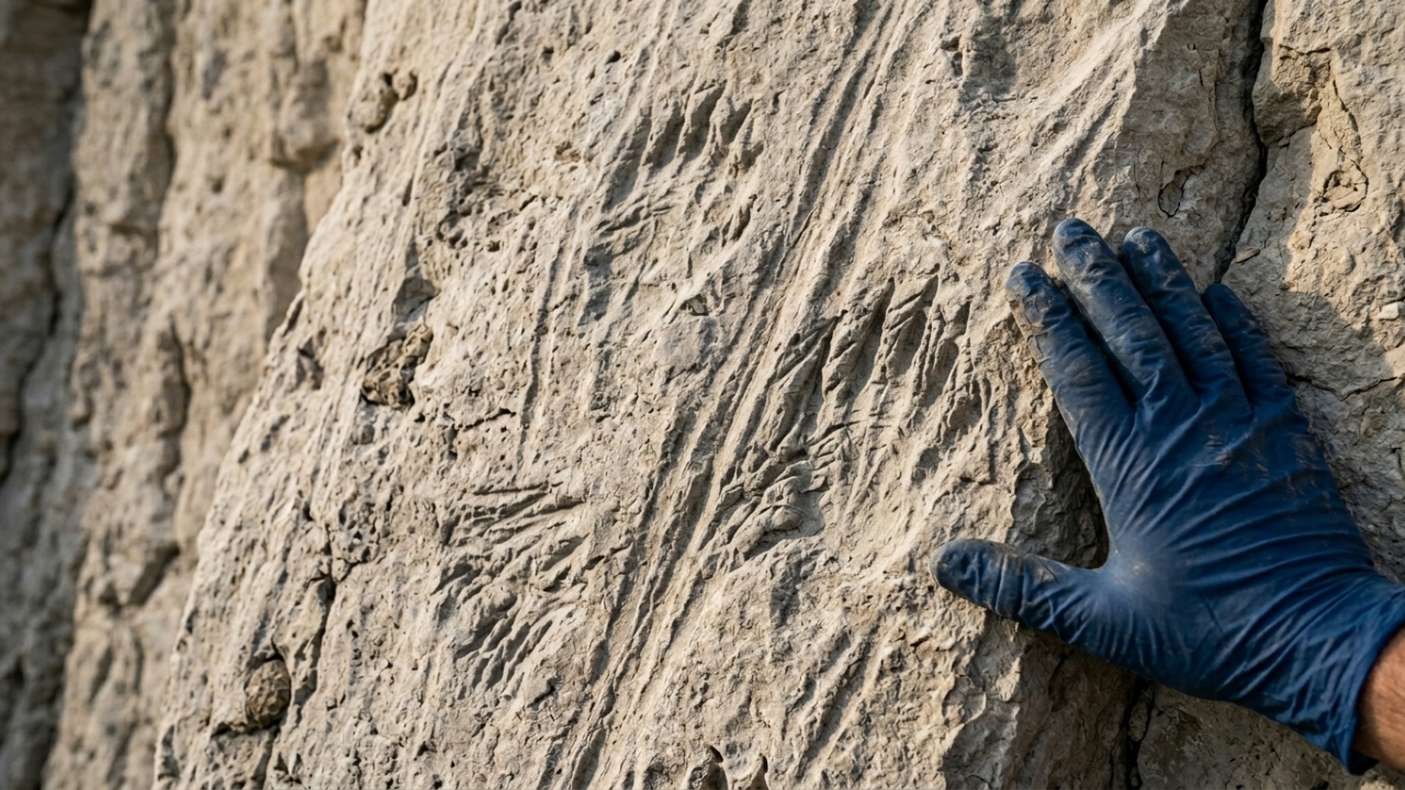 Escaladores acharam por acidente rastros de tartarugas marinhas fugindo de um terremoto há 80 milhões de anos
