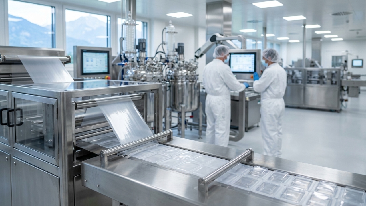 Com produção de 300 mil selos medicinais por dia, farmacêutica suíça escala tecnologia de ponta em filmes orodispersíveis