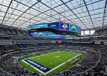Com um custo de US$ 5,5 bilhões e um telão 360 graus, a arena de 2020 tornou-se o estádio mais tecnológico e luxuoso já construído no planeta
