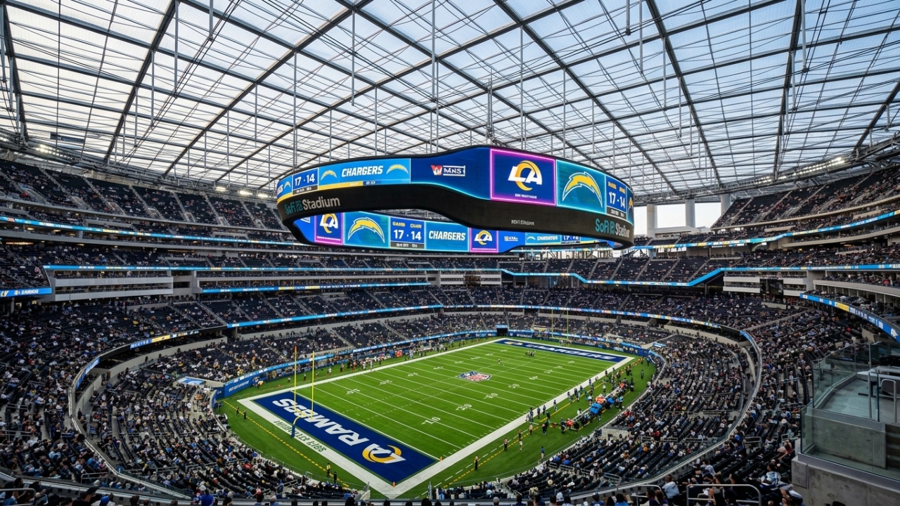 Com um custo de US$ 5,5 bilhões e um telão 360 graus, a arena de 2020 tornou-se o estádio mais tecnológico e luxuoso já construído no planeta