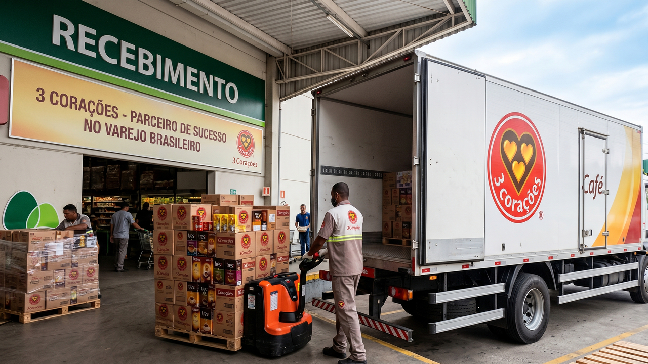 Com R$ 10 bilhões de faturamento e uma frota implacável, a 3 Corações virou o maior império do café brasileiro através da logística