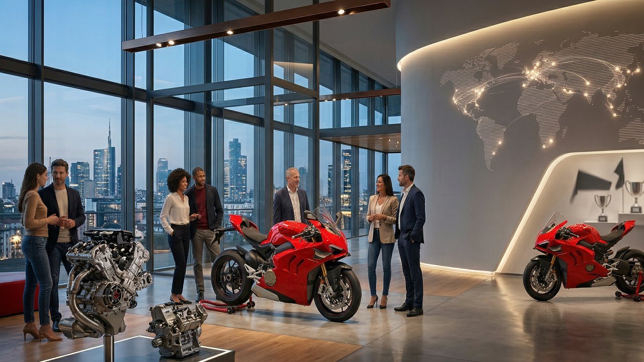 Com um faturamento recorde de €1,089 bilhão e vitórias no MotoGP, a estratégia da fabricante italiana consolidou seu domínio no mercado global