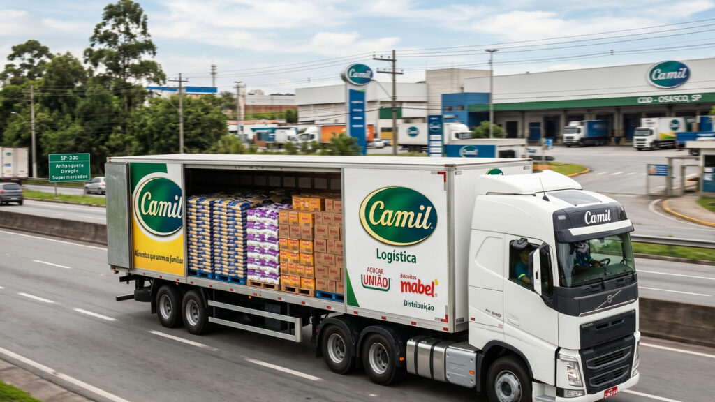 Com logística de cross-docking e portfólio diversificado, a Camil expande presença na América do Sul e eleva competitividade no varejo alimentar