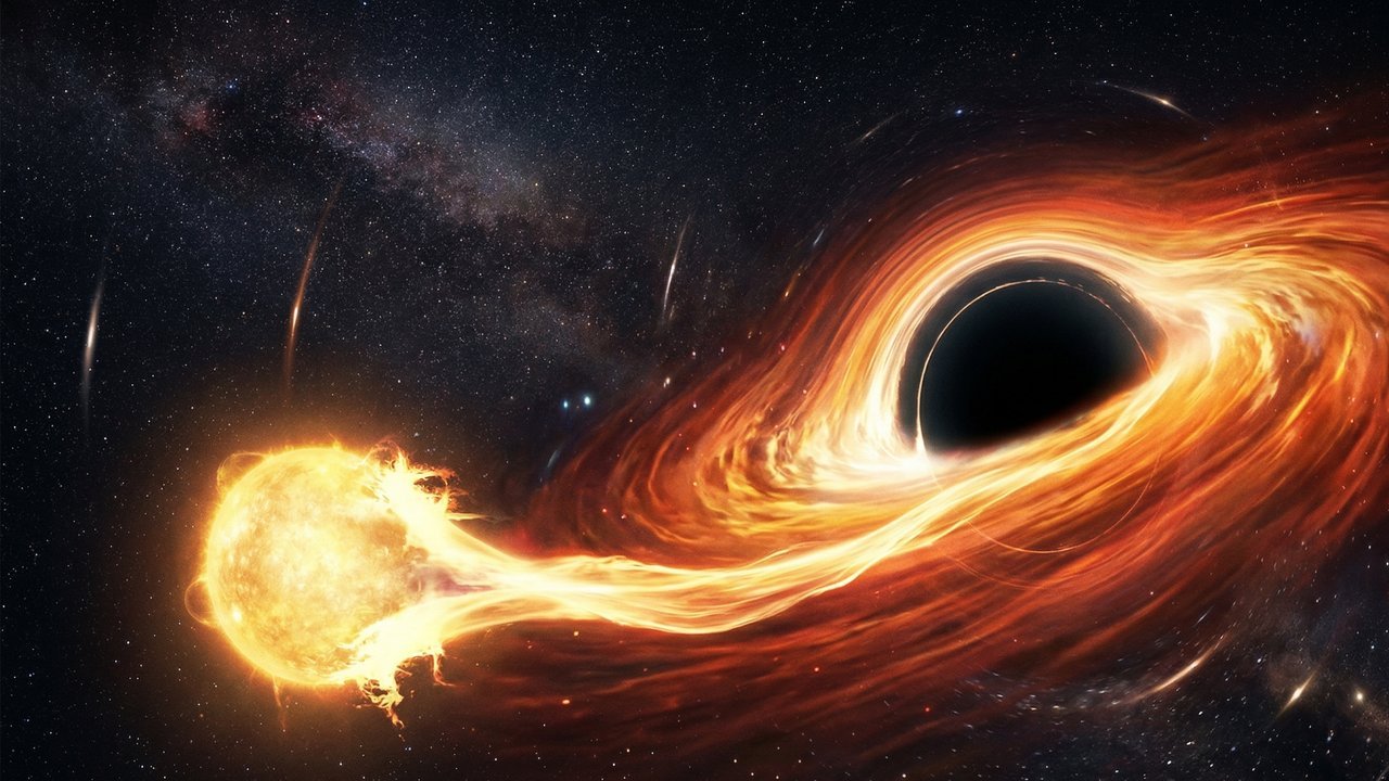 Com força gravitacional extrema, cientistas confirmam que o buraco negro estica a matéria como espaguete no espaço