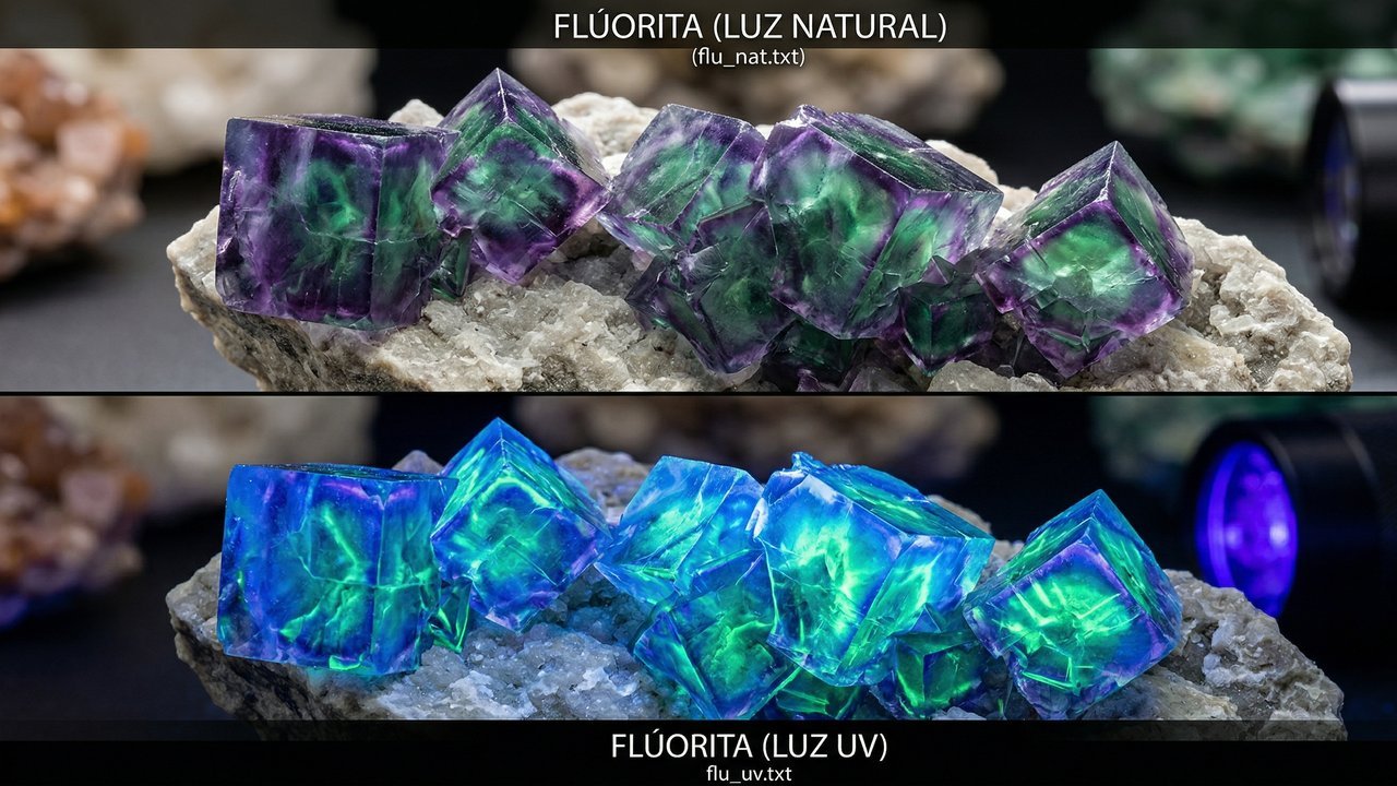 Esqueça a esmeralda e o rubi, pois este mineral exibe todas as cores e brilha sob luz UV, sendo a gema arco-íris da química