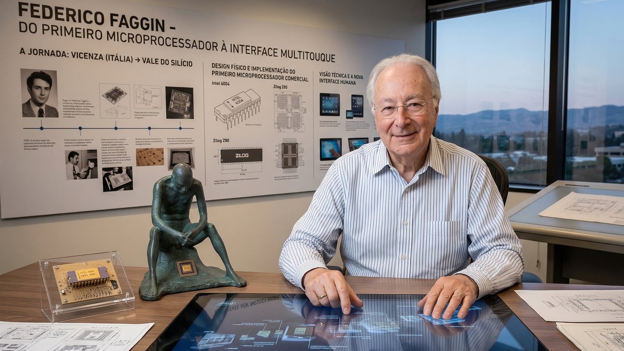 Com um único pedaço de silício, a equipe liderada pelo físico revolucionou o hardware do mundo e viabilizou toda a computação que usamos hoje