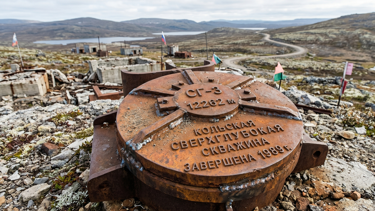 O buraco mais profundo da Terra: o poço de 12.262 metros escavado durante 20 anos que precisou ser selado com metal