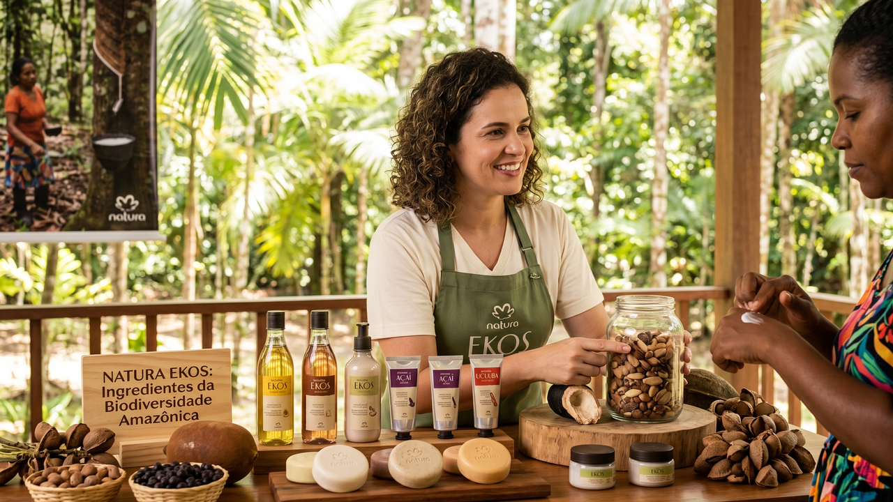 Criada em 1969 por Luiz Seabra, a Natura revolucionou o setor de cosméticos ao integrar ingredientes da biodiversidade amazônica em seus produtos