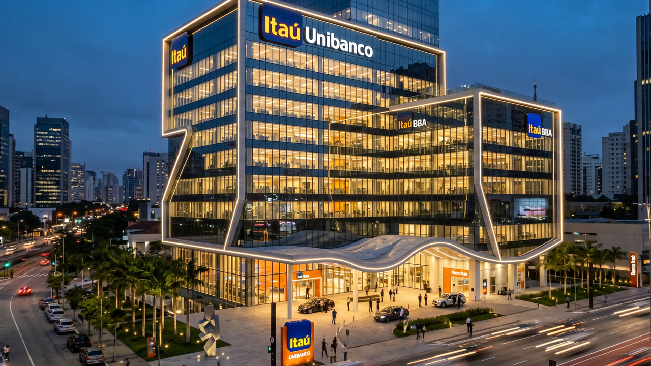 Fundado em 1943 por Alfredo Egydio de Souza Aranha, o banco cresceu através de fusões estratégicas até dominar o mercado financeiro brasileiro