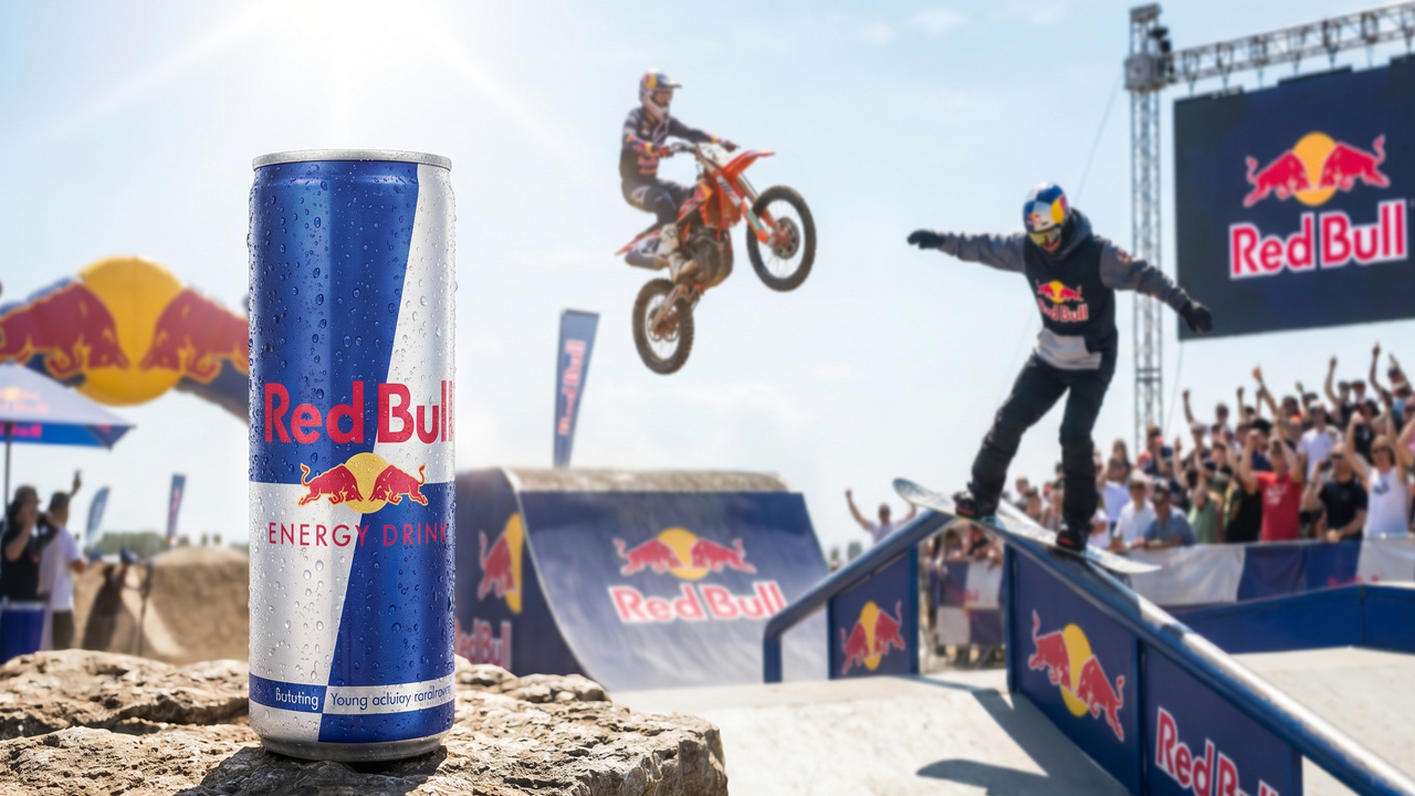 Com faturamento de 11,2 bilhões de euros, a marca austríaca domina o marketing esportivo global e desafia anúncios tradicionais de TV