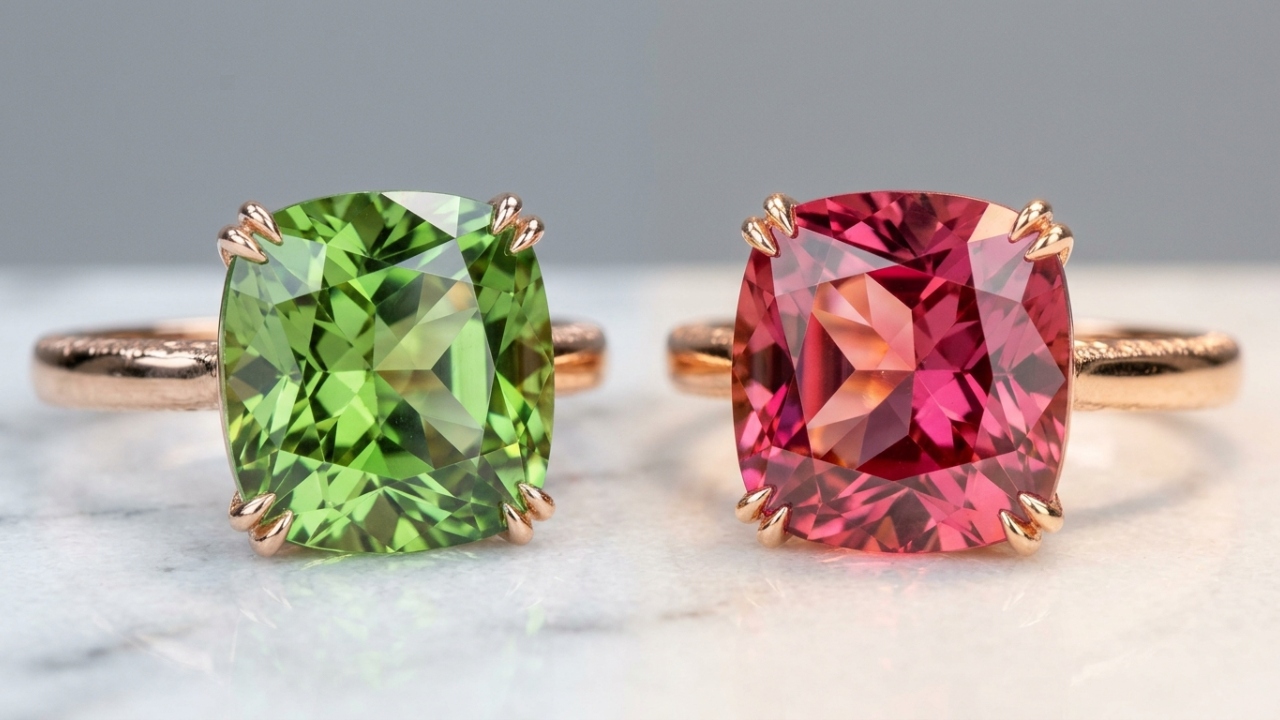 Esqueça o rubi e a safira, pois esta gema muda de cor entre o verde e o rosa sob a luz, sendo a obra-prima exclusiva das montanhas da Turquia