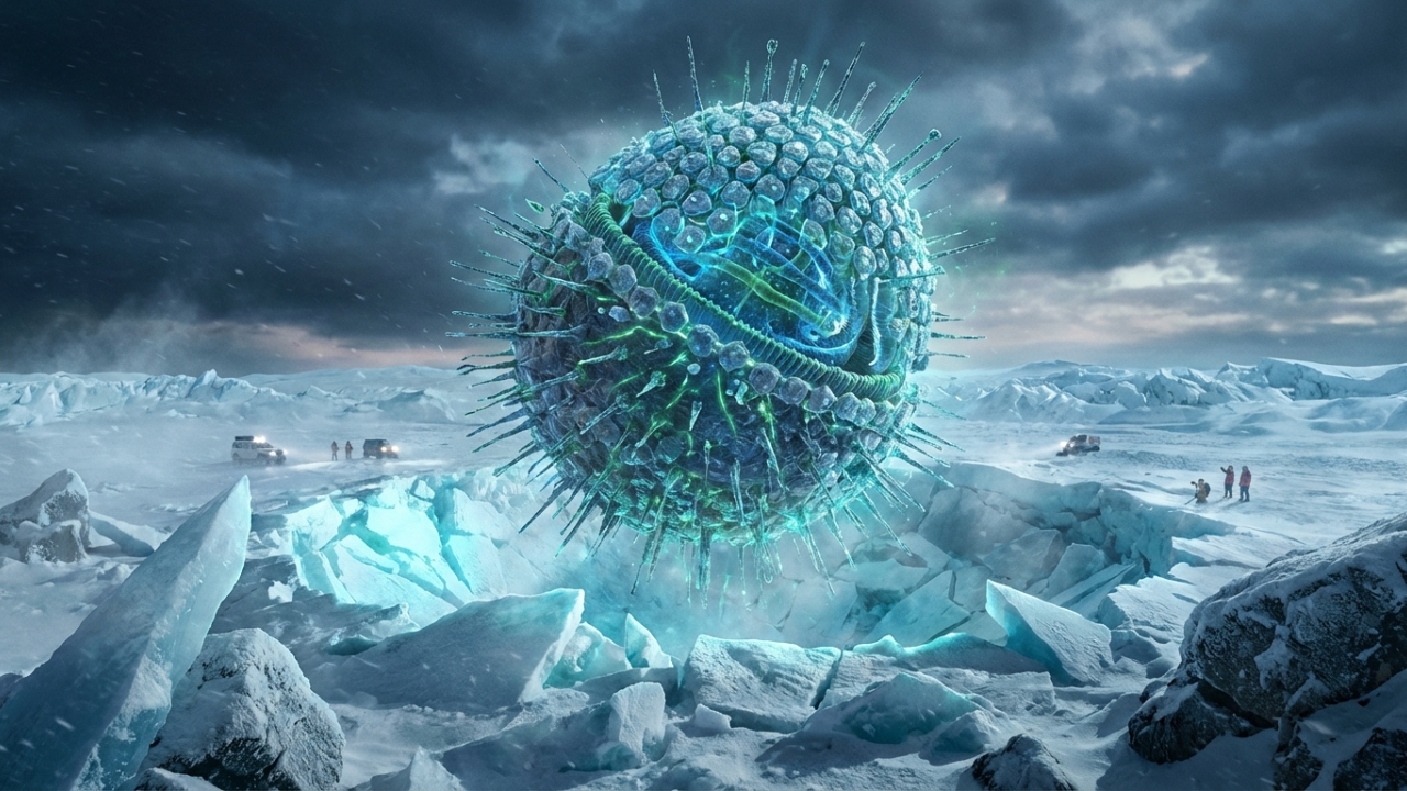 Após 30 mil anos congelado na Sibéria, o vírus gigante que despertou com o degelo é uma das descobertas mais fascinantes e intrigantes da ciência moderna