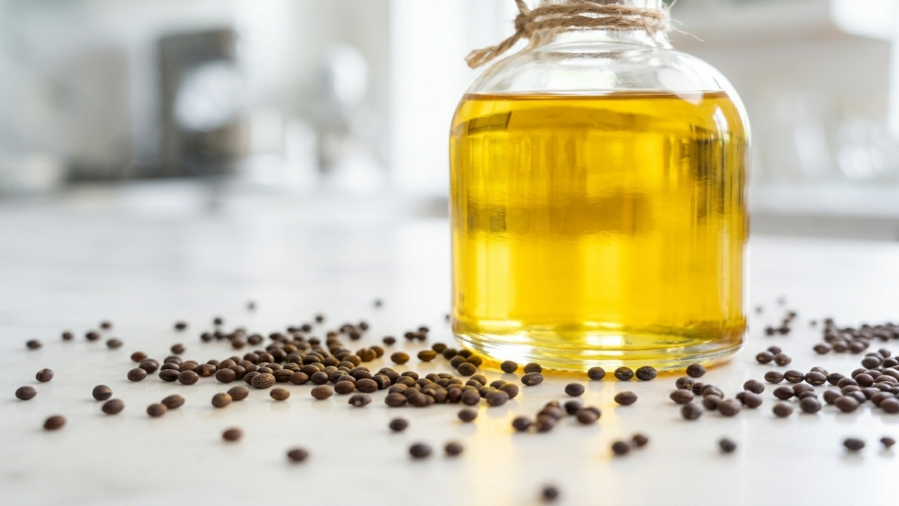 Com o esmagamento de sementes e extração por solvente a 240 graus, a indústria produz o óleo de canola, garantindo a neutralidade e a pureza total