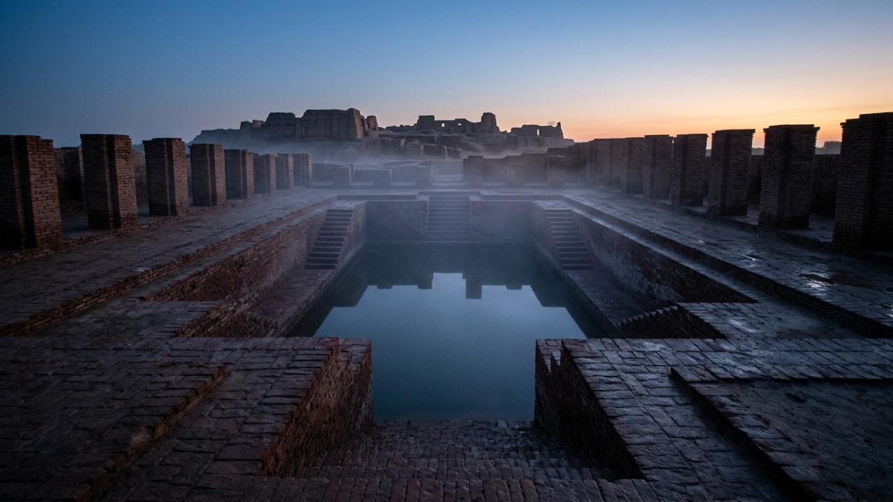 Com um sistema de esgoto planejado há 4.500 anos e banheiros privativos em quase todas as casas, a misteriosa metrópole do Paquistão desafia o conhecimento moderno