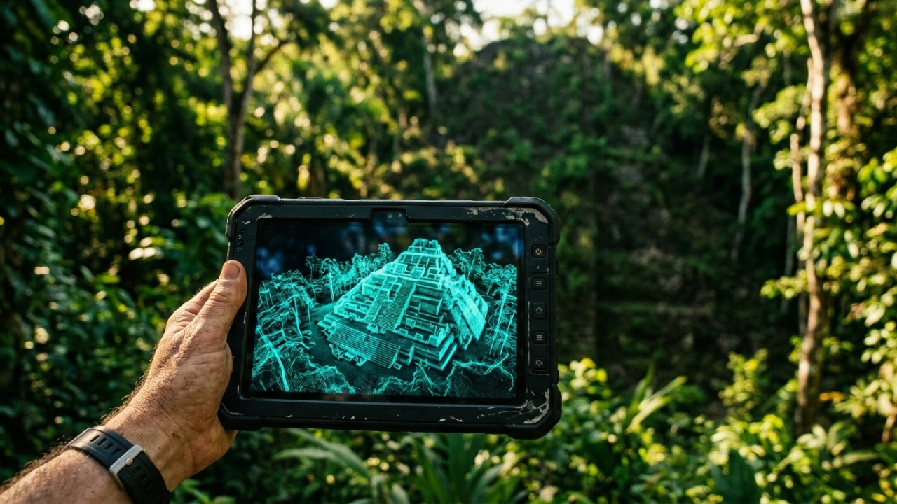 Mapeada por lasers na selva tropical, a antiga metrópole com 60 mil estruturas de pedra revela superestradas que conectavam milhões de pessoas