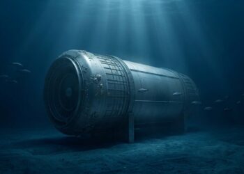 Uma cápsula de alta tecnologia ancorada no fundo do mar promete revolucionar o combate global à crise hídrica