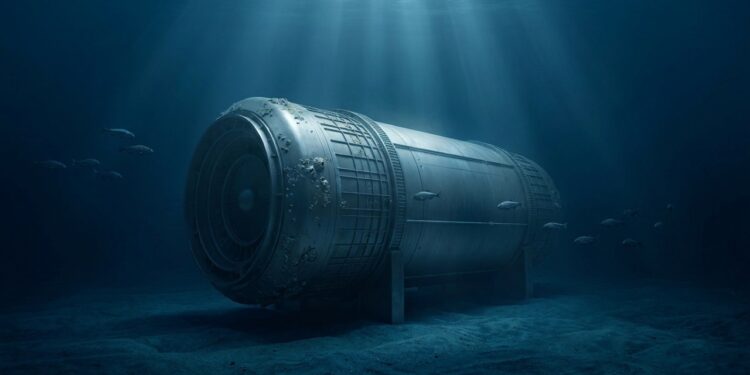 Uma cápsula de alta tecnologia ancorada no fundo do mar promete revolucionar o combate global à crise hídrica