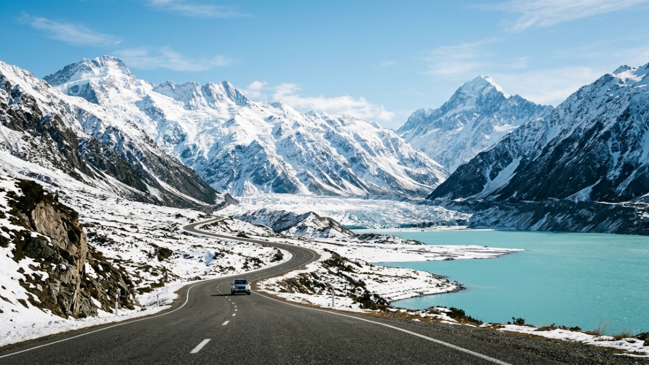 Com 232 km de extensão entre montanhas, a rodovia no Canadá revela mais de 100 geleiras antigas e surge como a rota mais cênica do mundo